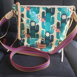 Consuela Wedge Spike-Cactus crossbody